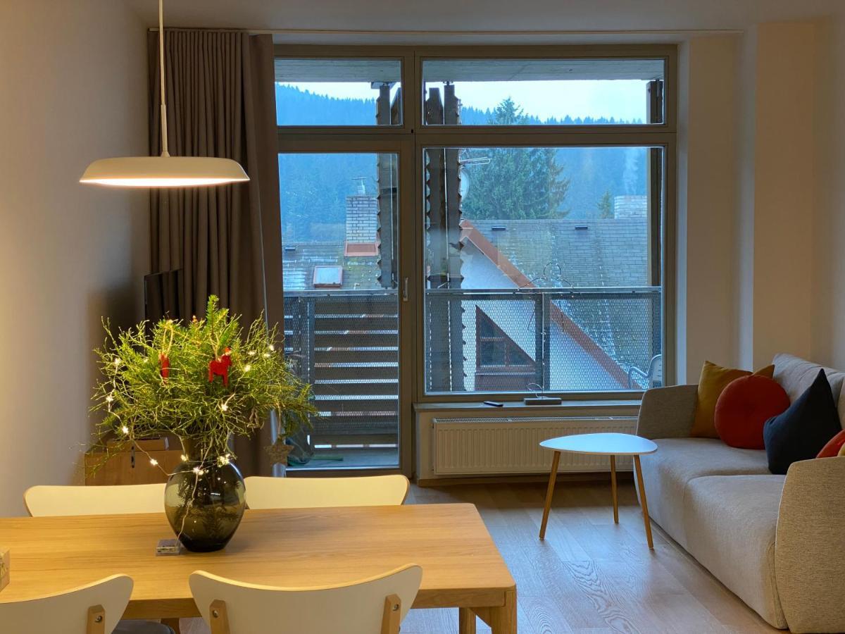 Luxusni Apartman U Sjezdovek S Garazi Harrachov Luaran gambar