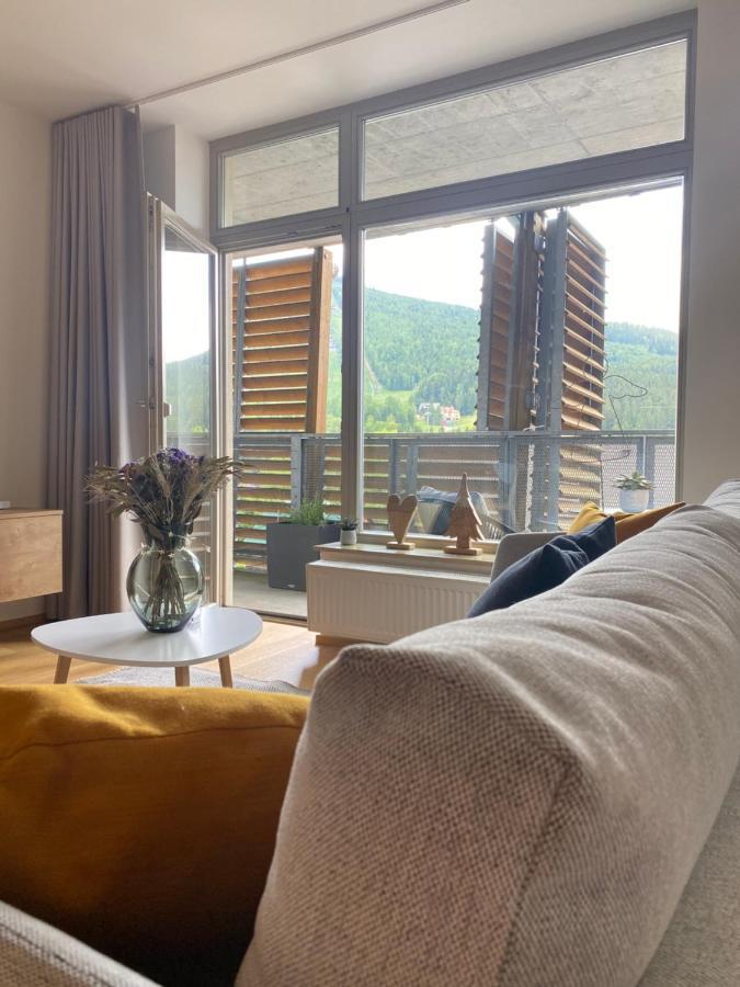 Luxusni Apartman U Sjezdovek S Garazi Harrachov Luaran gambar
